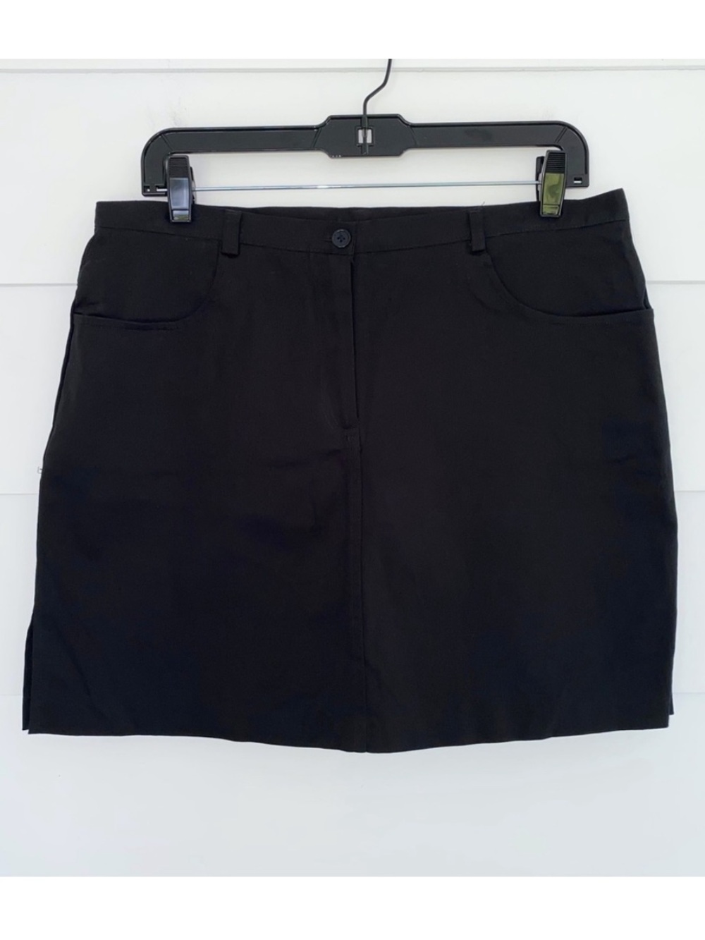 Vintage 90s Y2K ILU Black Skirt Deadstock 13